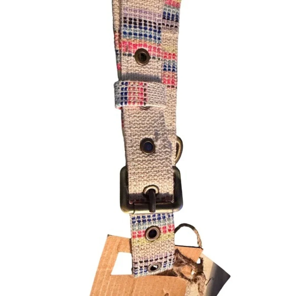 IndieGood Bow Handloom‎ Party Bow tie Collar Small Striped Dog Accessories NWT